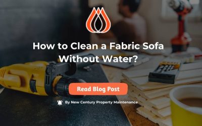 How to Clean a Fabric Sofa Without Water?