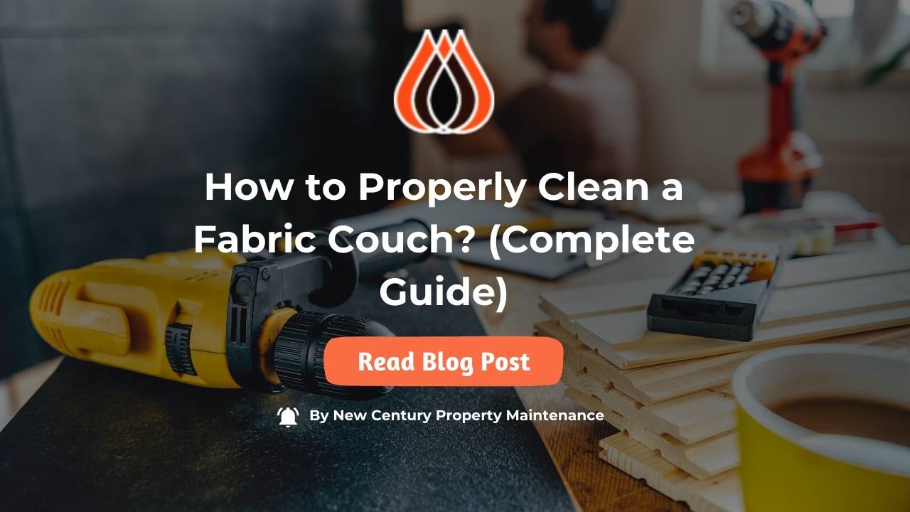 How to Properly Clean a Fabric Couch