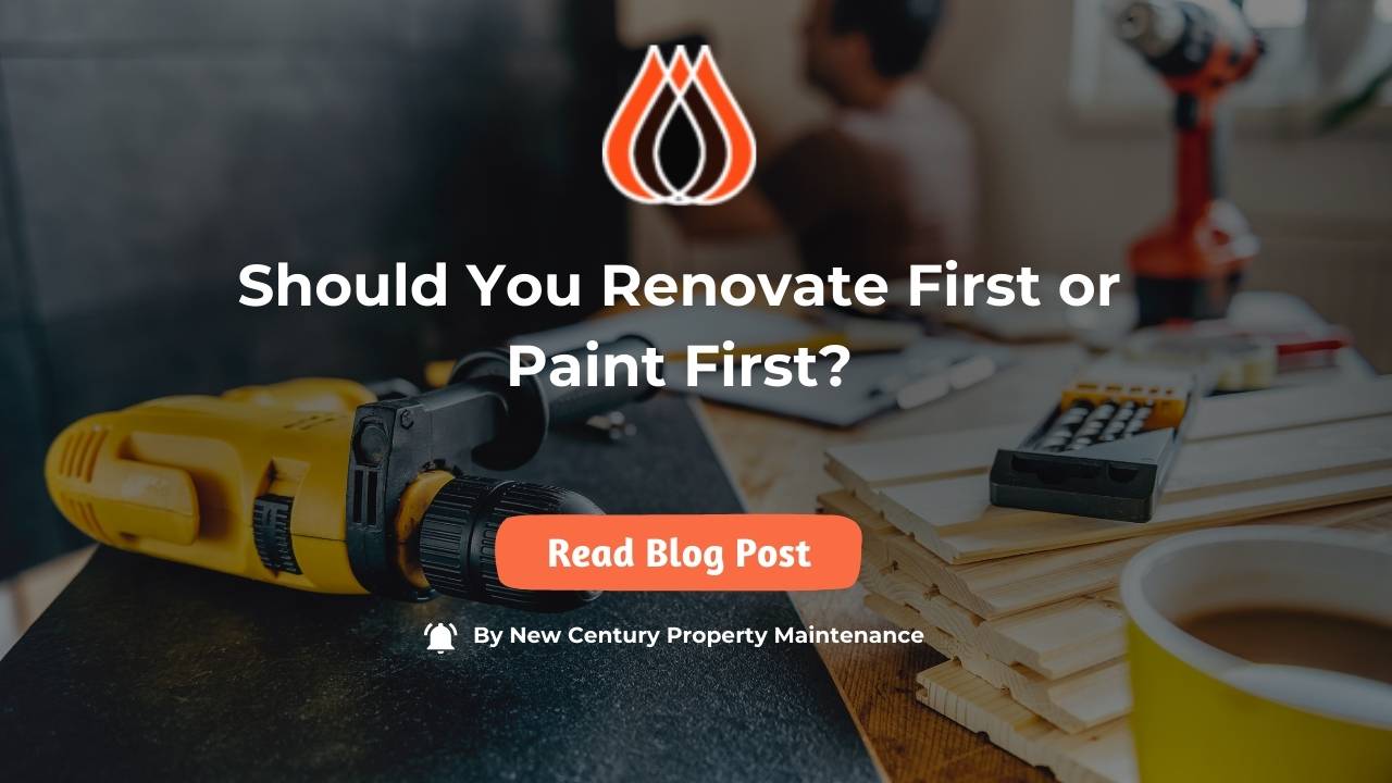 Renovate First or Paint First